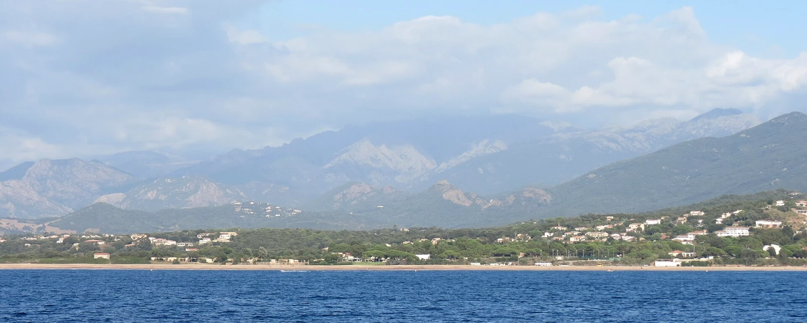 Vue de Grosseto-Prugna, Corse-du-Sud