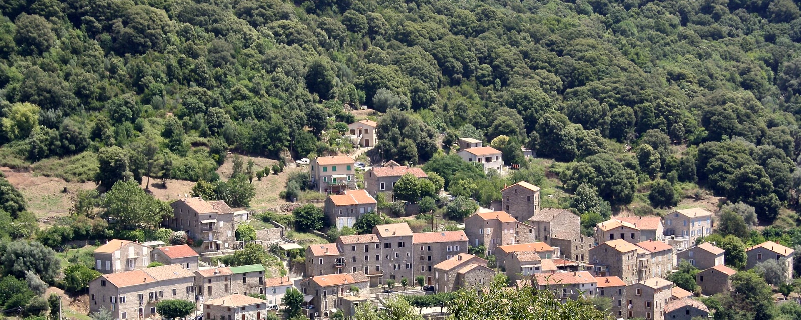 Vue de Guargualé, Corse-du-Sud