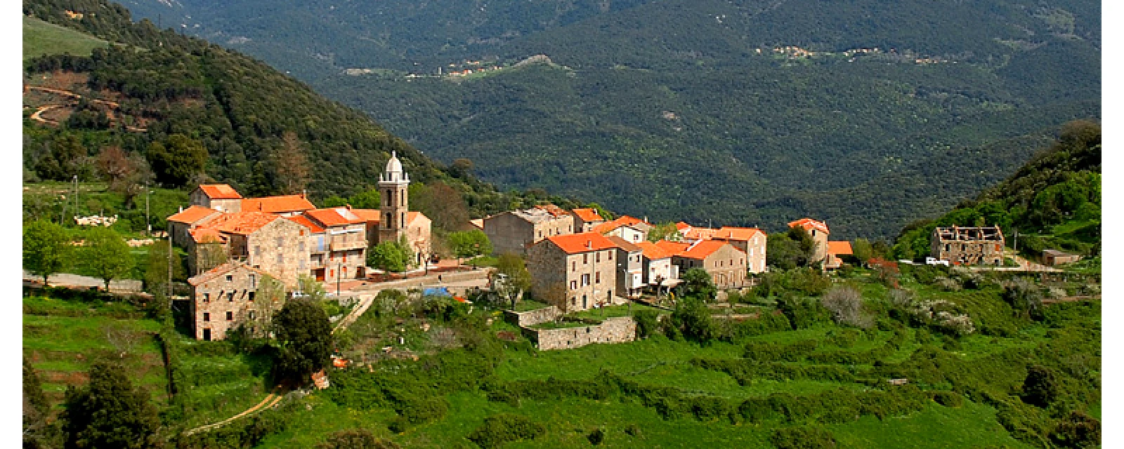 Vue de Mela, Corse-du-Sud
