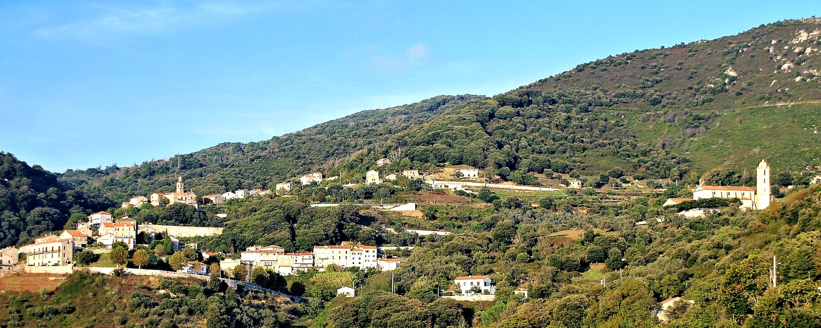 Vue de Olmiccia, Corse-du-Sud