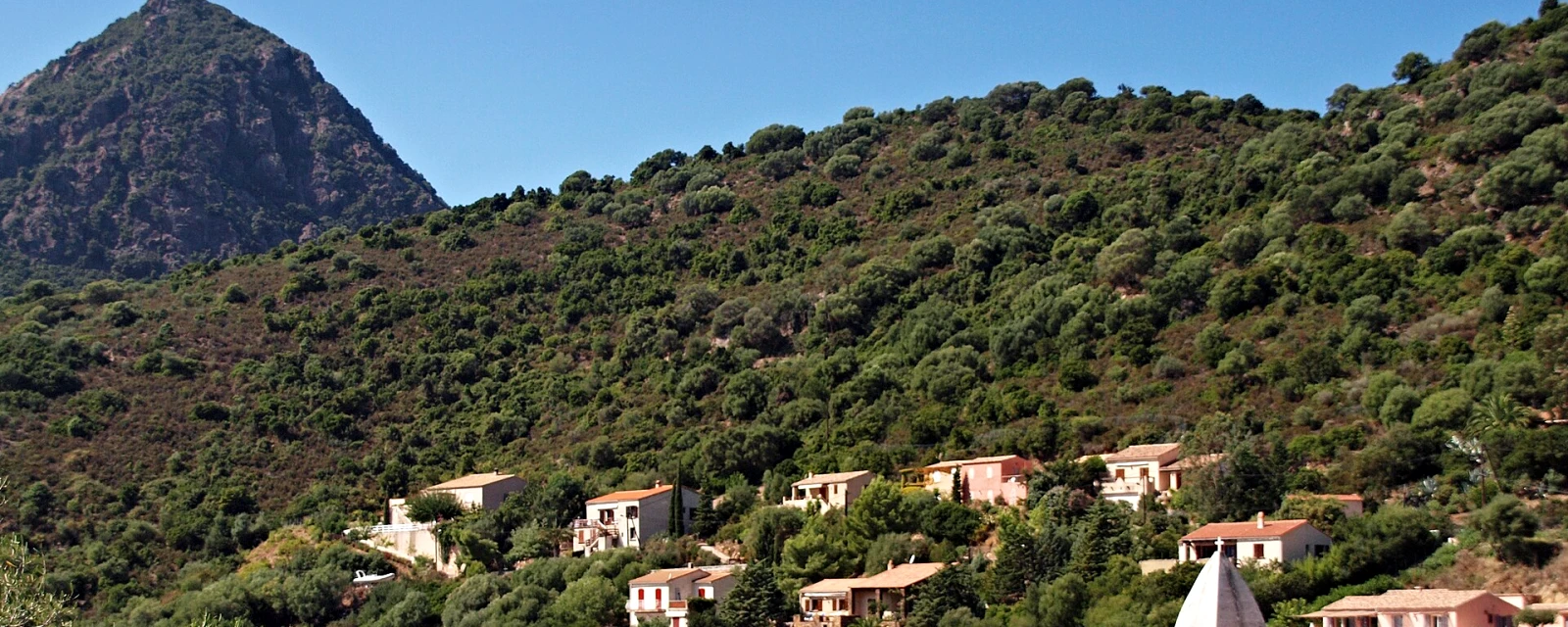 Vue de Osani, Corse-du-Sud