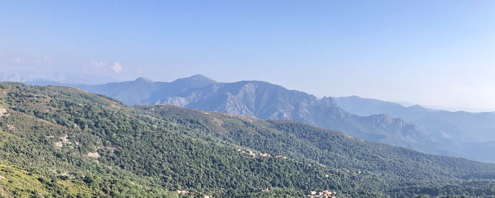 Vue de Renno, Corse-du-Sud