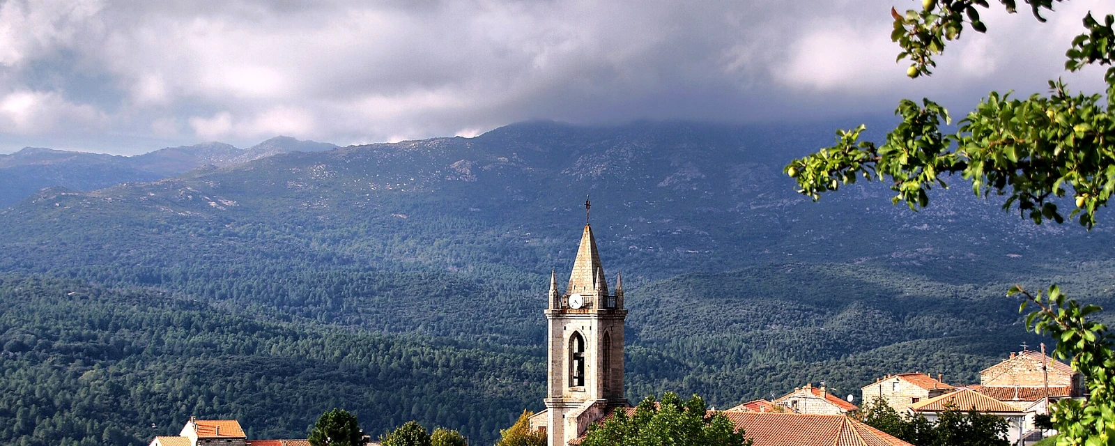 Vue de Zonza, Corse-du-Sud