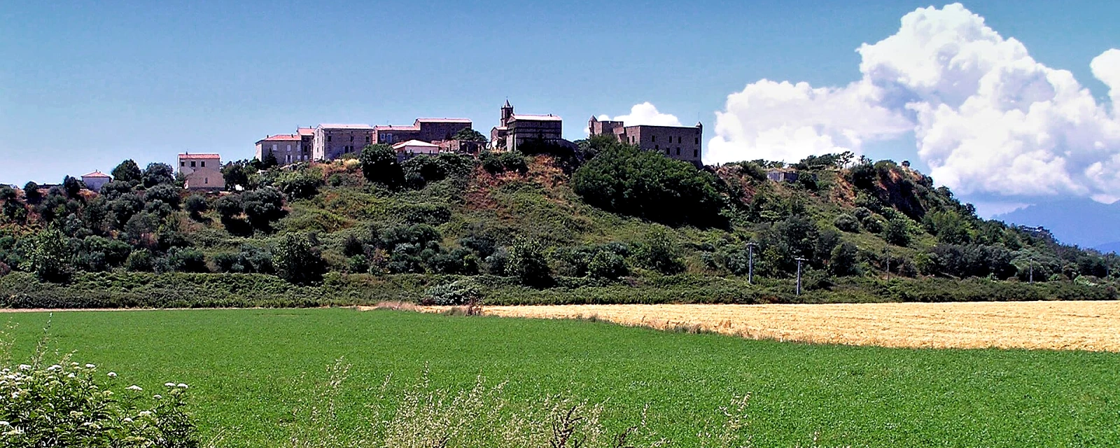 Vue de Aléria, Haute-Corse