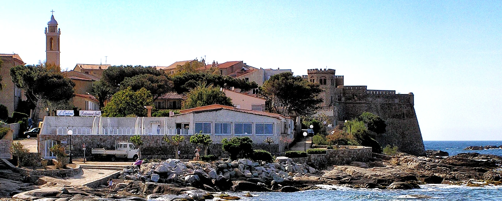 Vue de Algajola, Haute-Corse