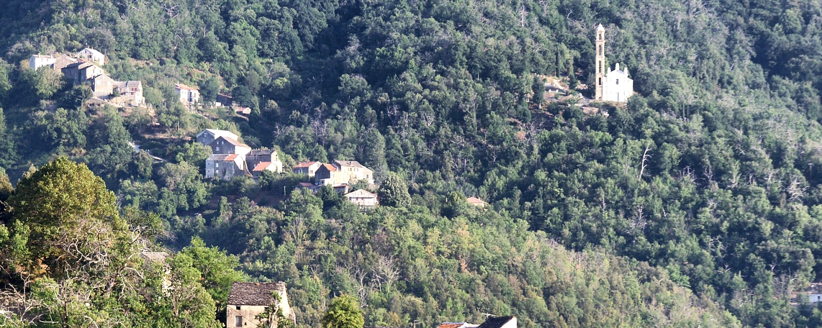 Vue de Alzi, Haute-Corse