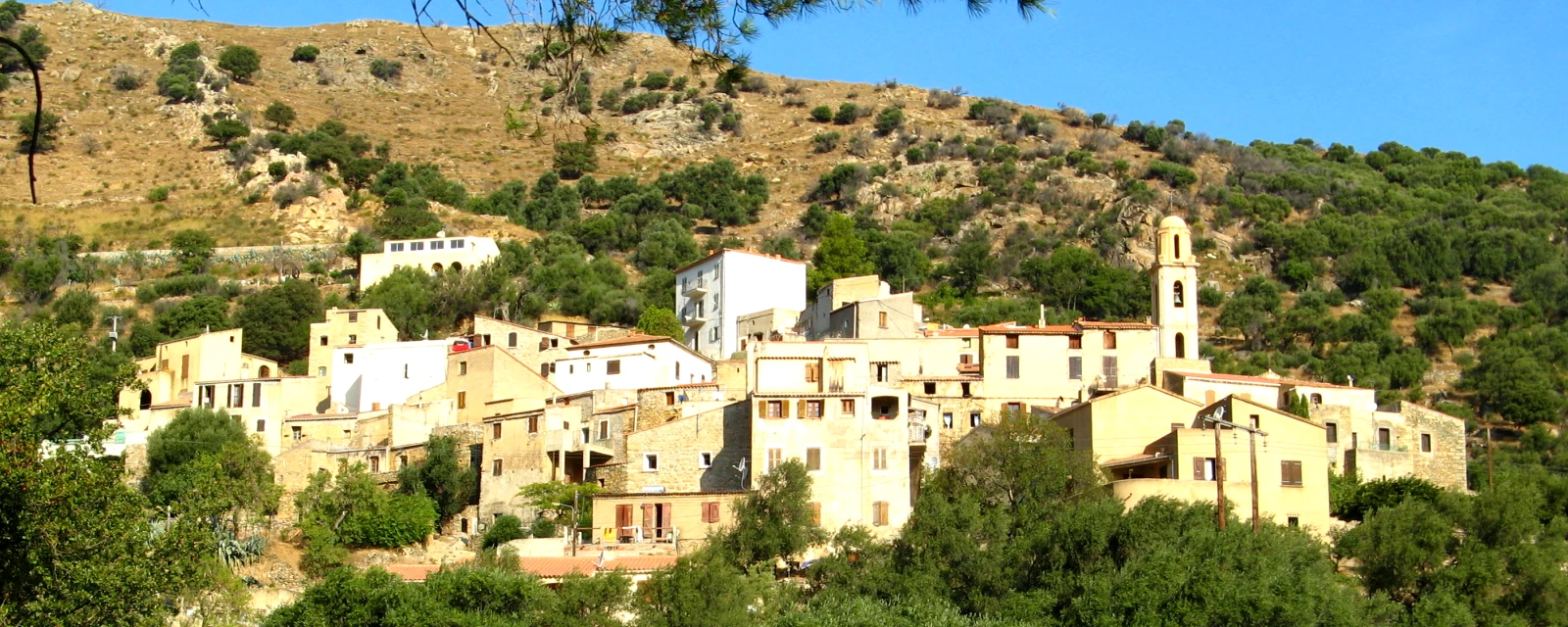 Vue de Avapessa, Haute-Corse