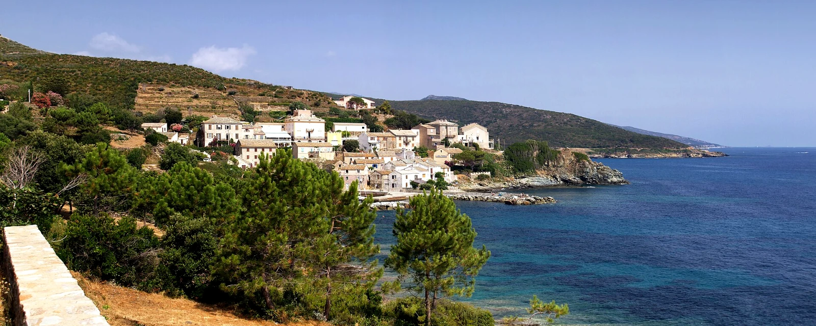 Vue de Cagnano, Haute-Corse