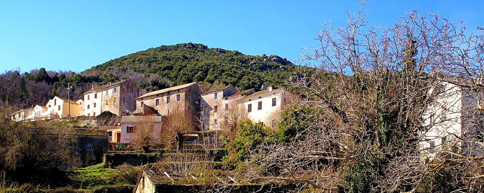 Vue de Campile, Haute-Corse