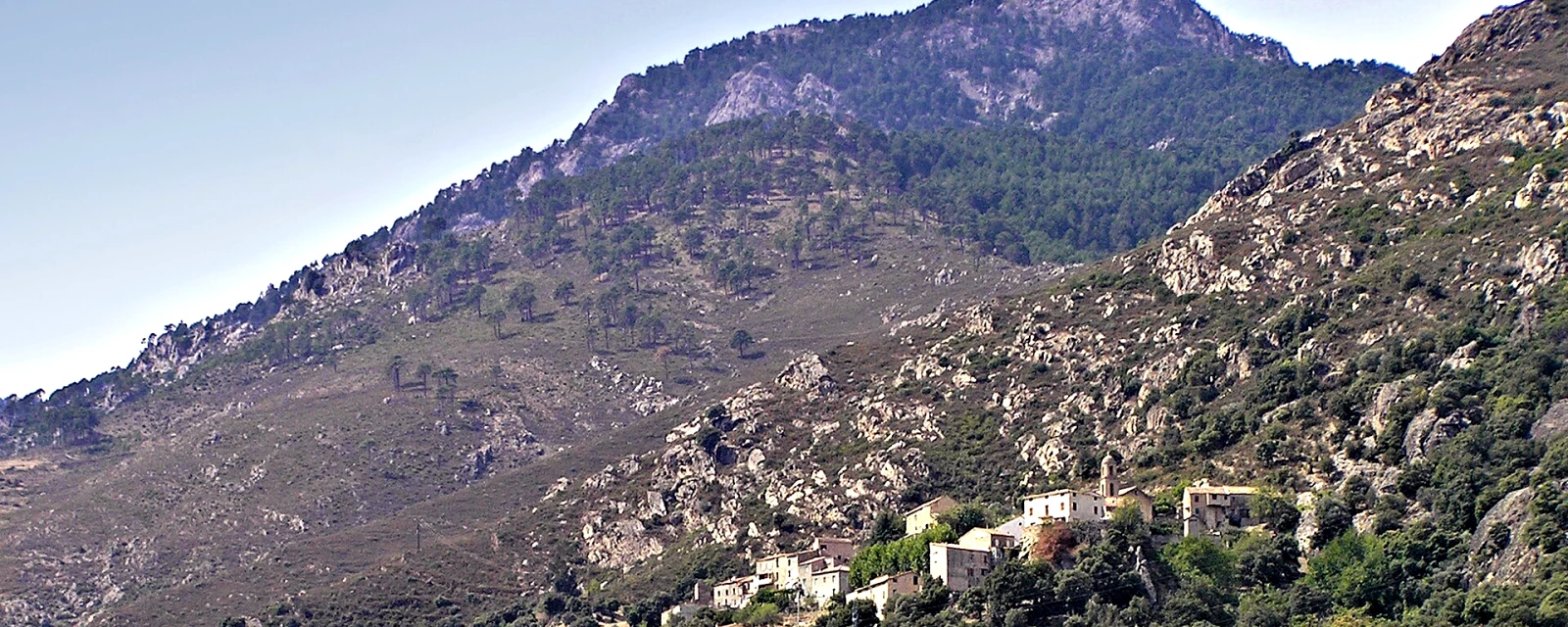 Vue de Castirla, Haute-Corse