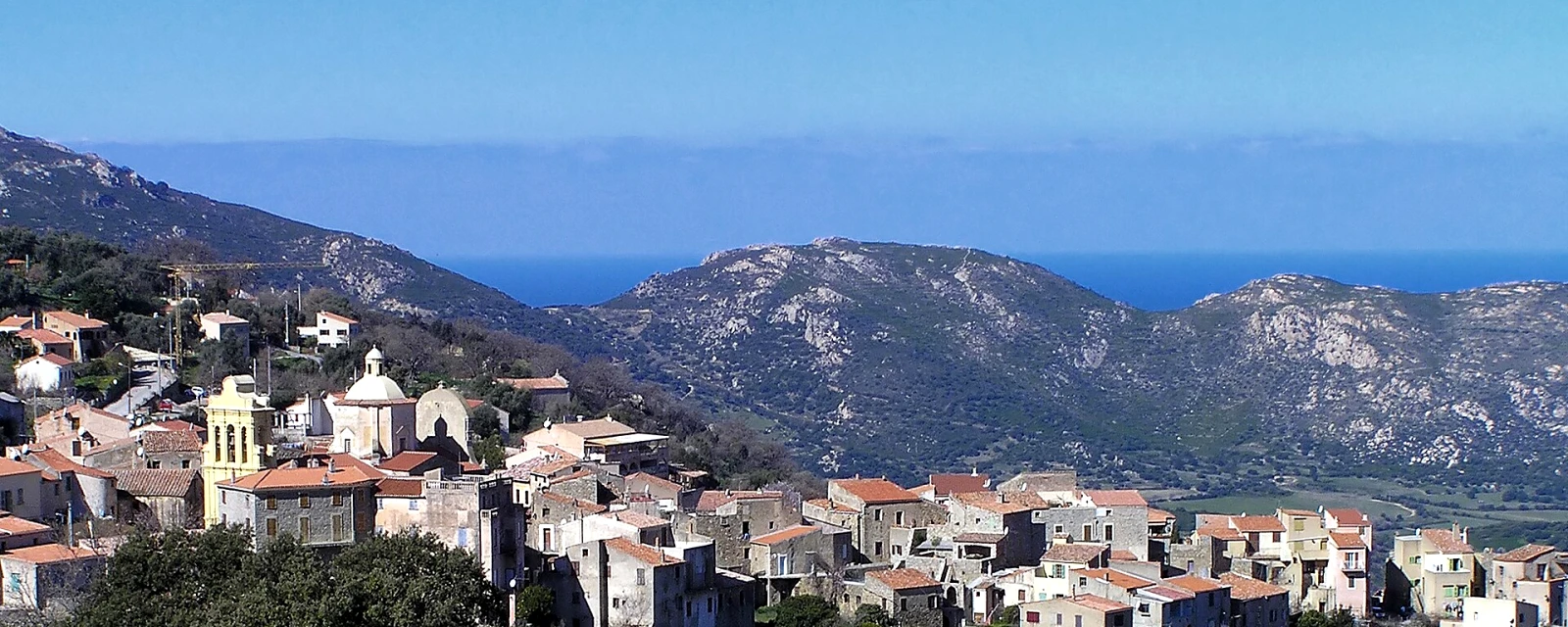 Vue de Cateri, Haute-Corse