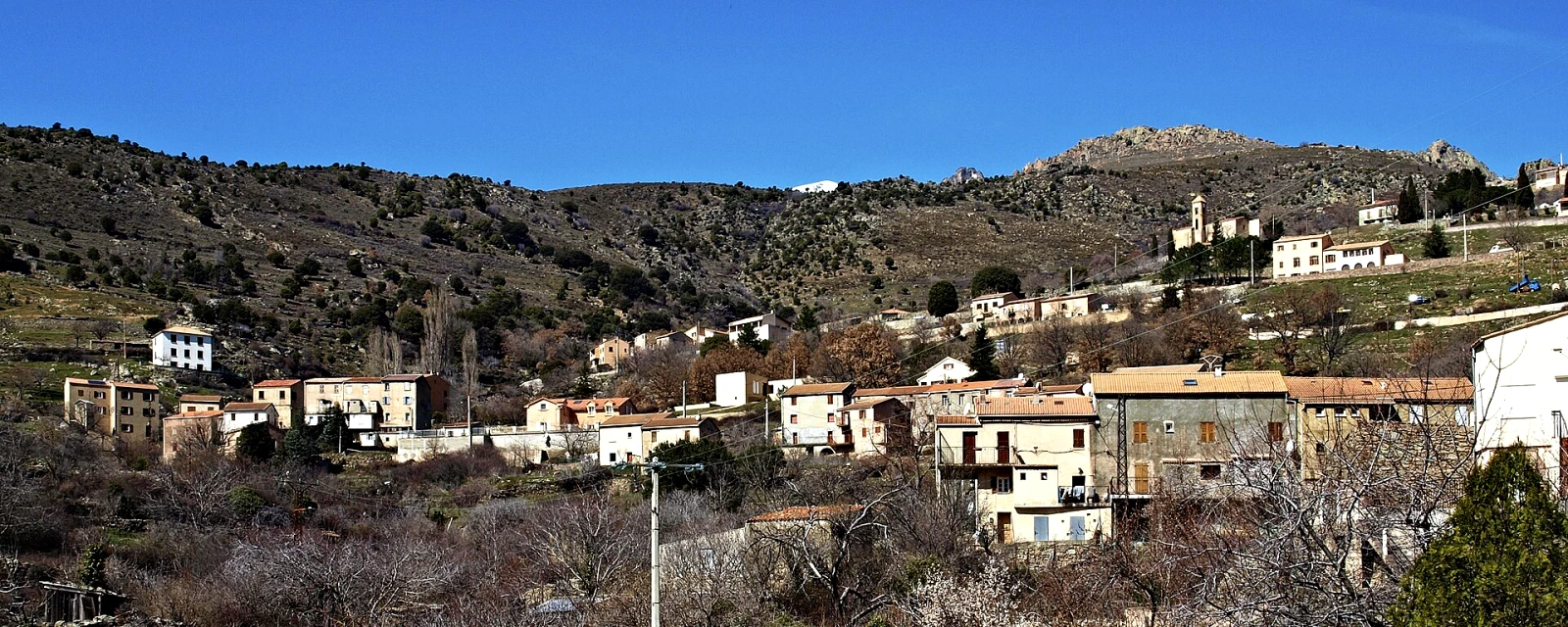 Vue de Corscia, Haute-Corse