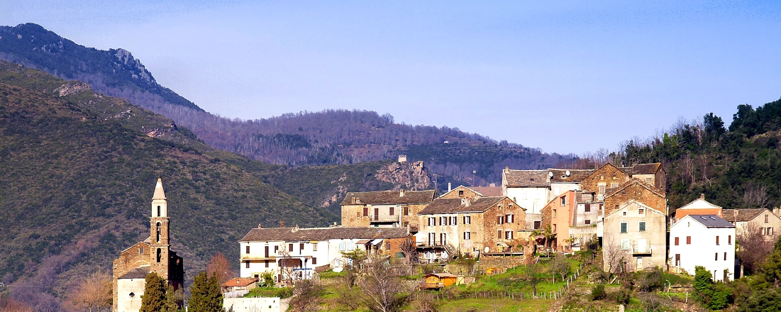Vue de Ficaja, Haute-Corse