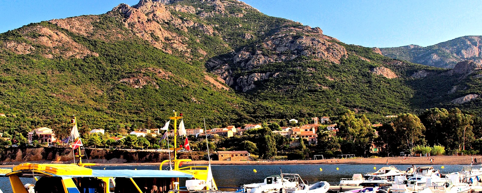 Vue de Galéria, Haute-Corse