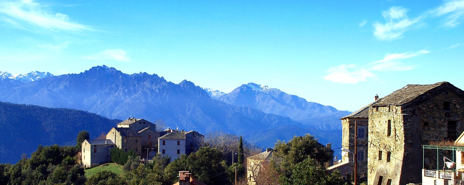 Vue de Gavignano, Haute-Corse