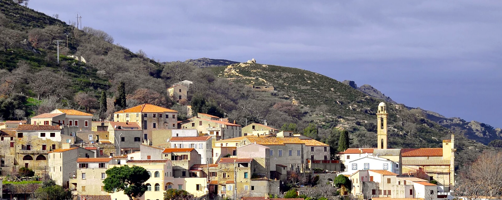 Vue de Lavatoggio, Haute-Corse