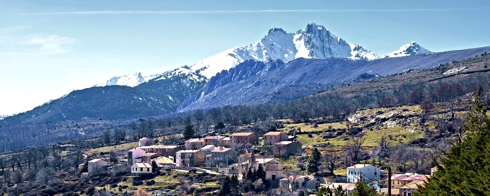 Vue de Lozzi, Haute-Corse
