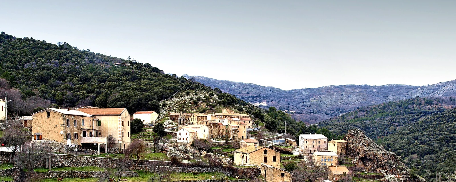 Vue de Mausoléo, Haute-Corse