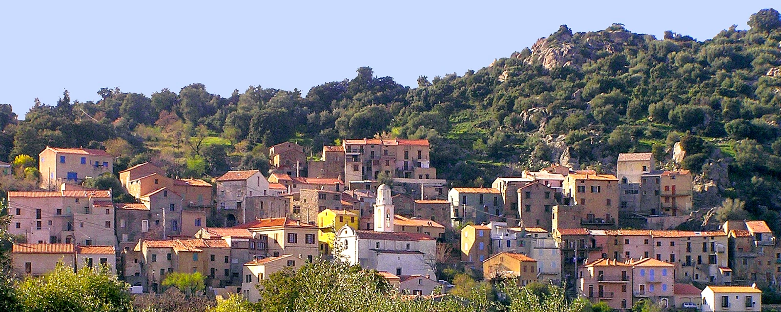 Vue de Moncale, Haute-Corse