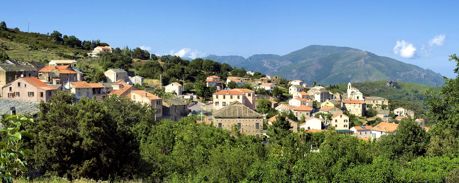 Vue de Murato, Haute-Corse