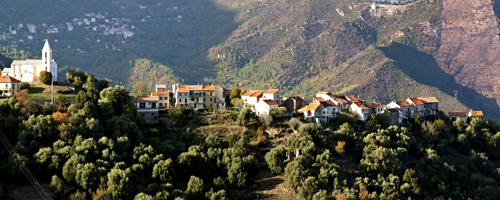 Vue de Noceta, Haute-Corse