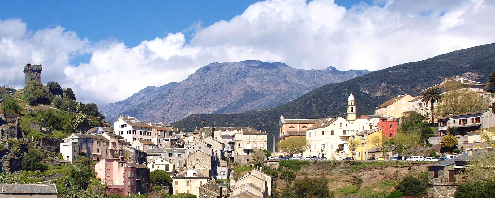 Vue de Nonza, Haute-Corse