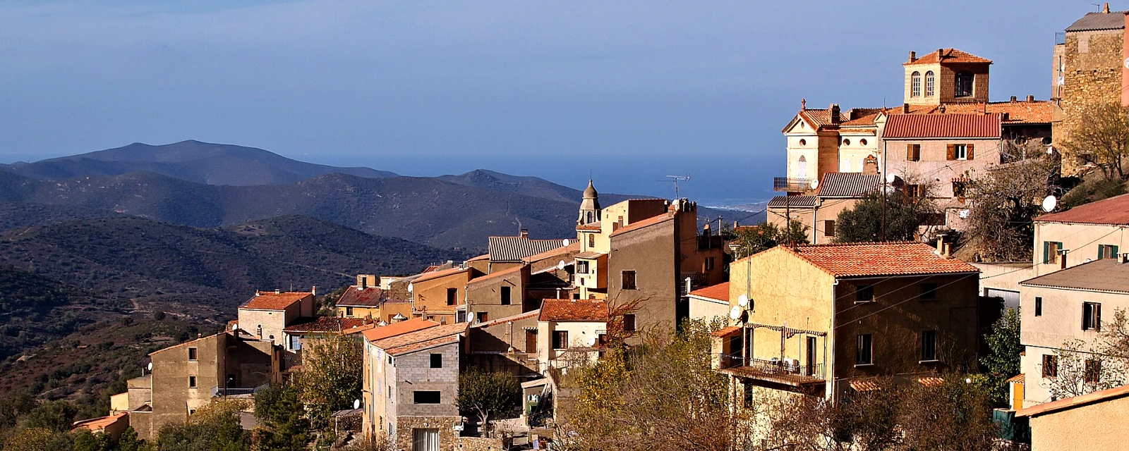 Vue de Novella, Haute-Corse