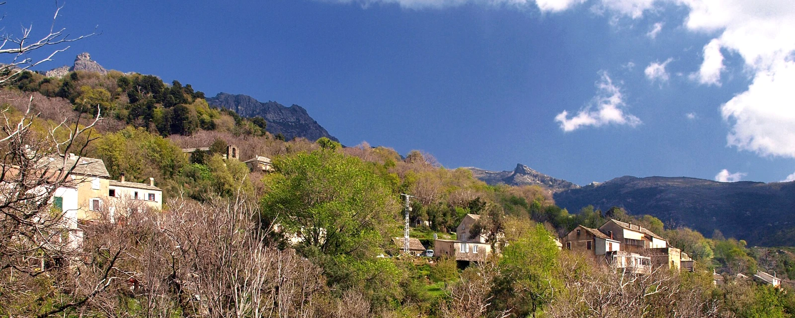 Vue de Olcani, Haute-Corse