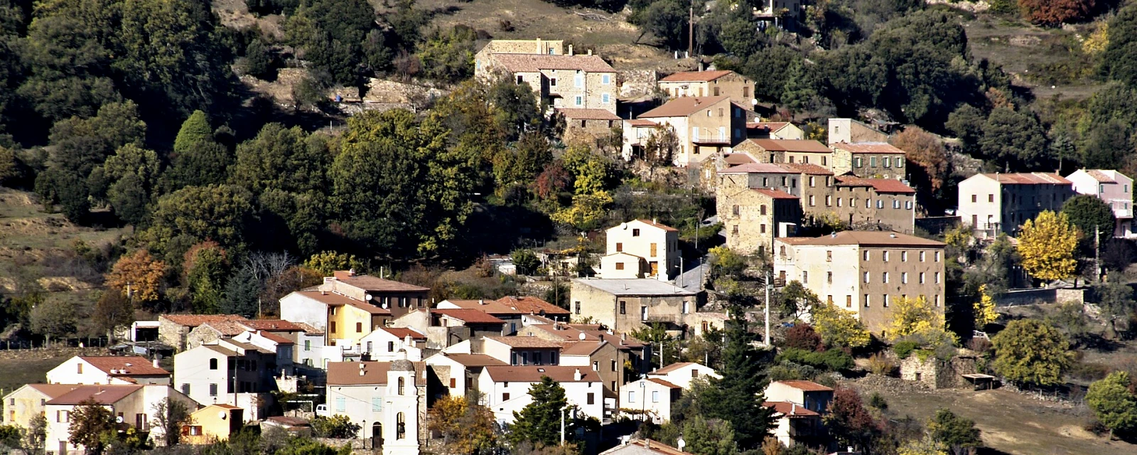 Vue de Olmi-Cappella, Haute-Corse