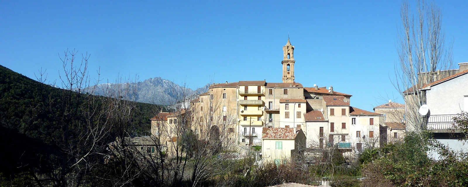 Vue de Omessa, Haute-Corse