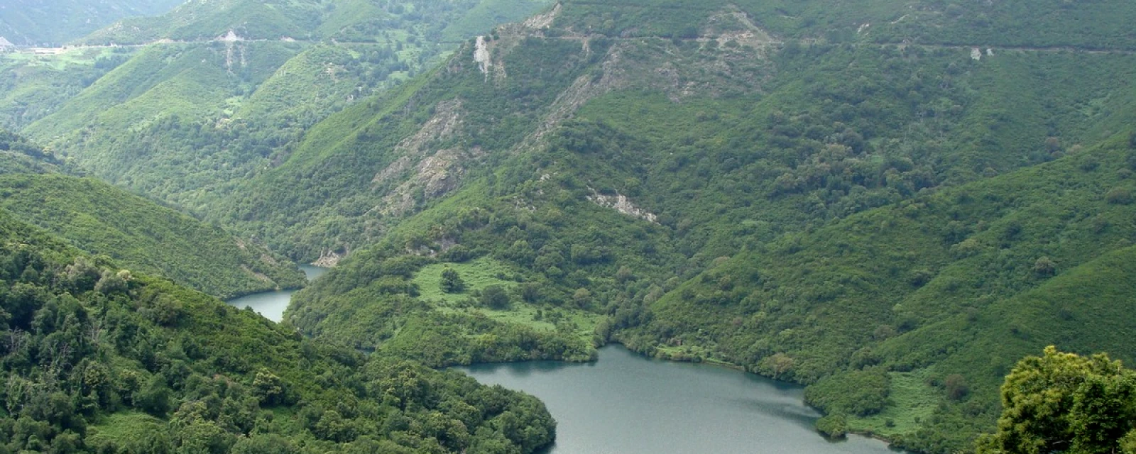 Vue de Ortale, Haute-Corse