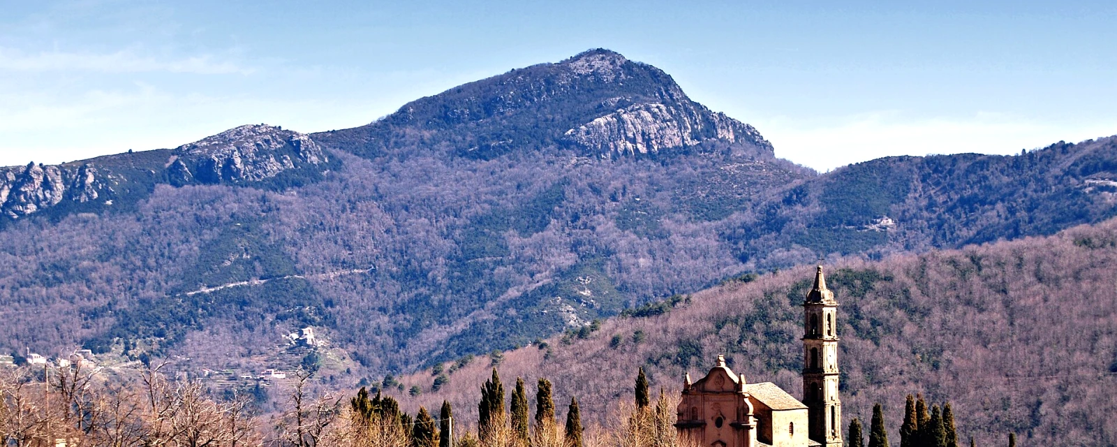 Vue de Ortiporio, Haute-Corse