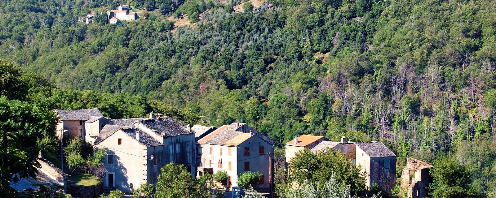 Vue de Penta-Acquatella, Haute-Corse