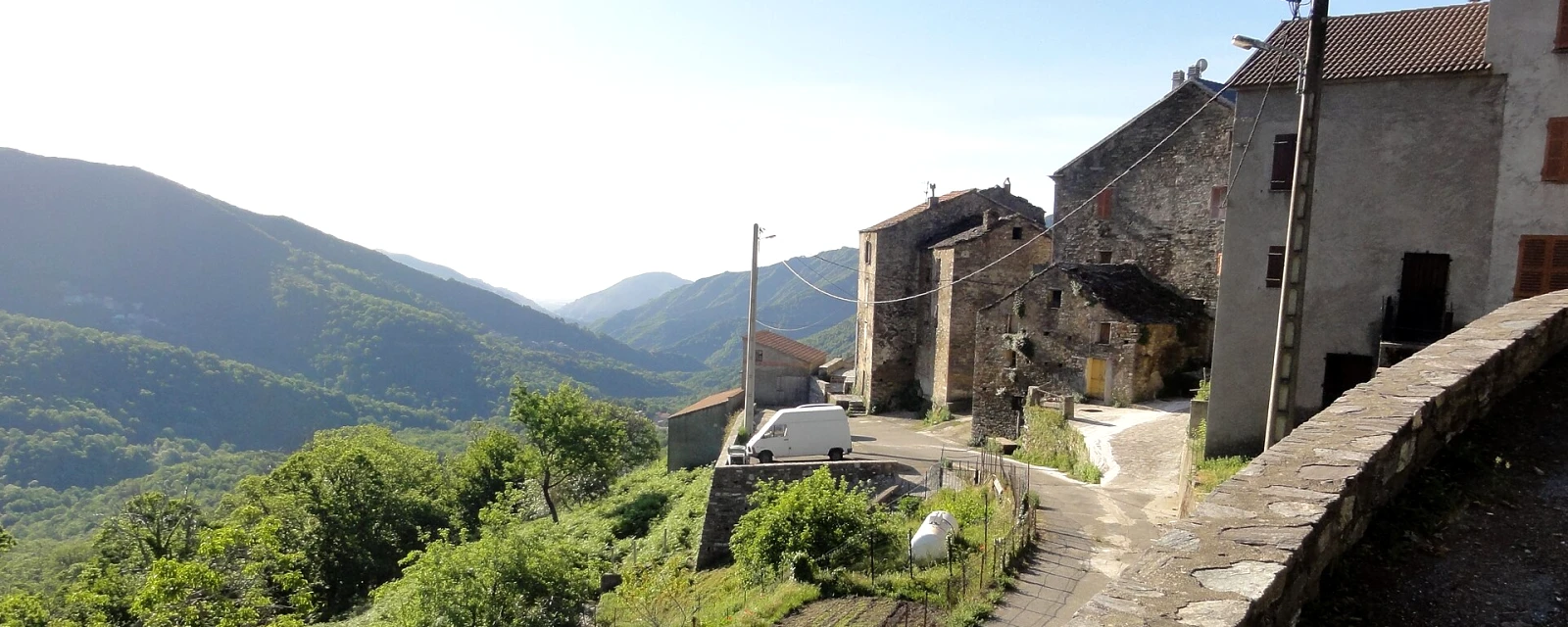 Vue de Perelli, Haute-Corse