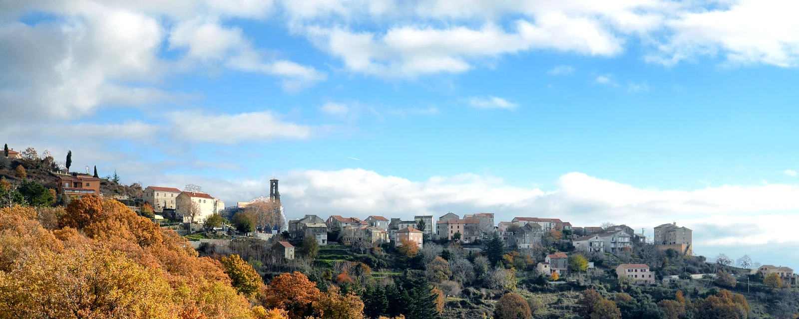 Vue de Piedicorte-di-Gaggio, Haute-Corse
