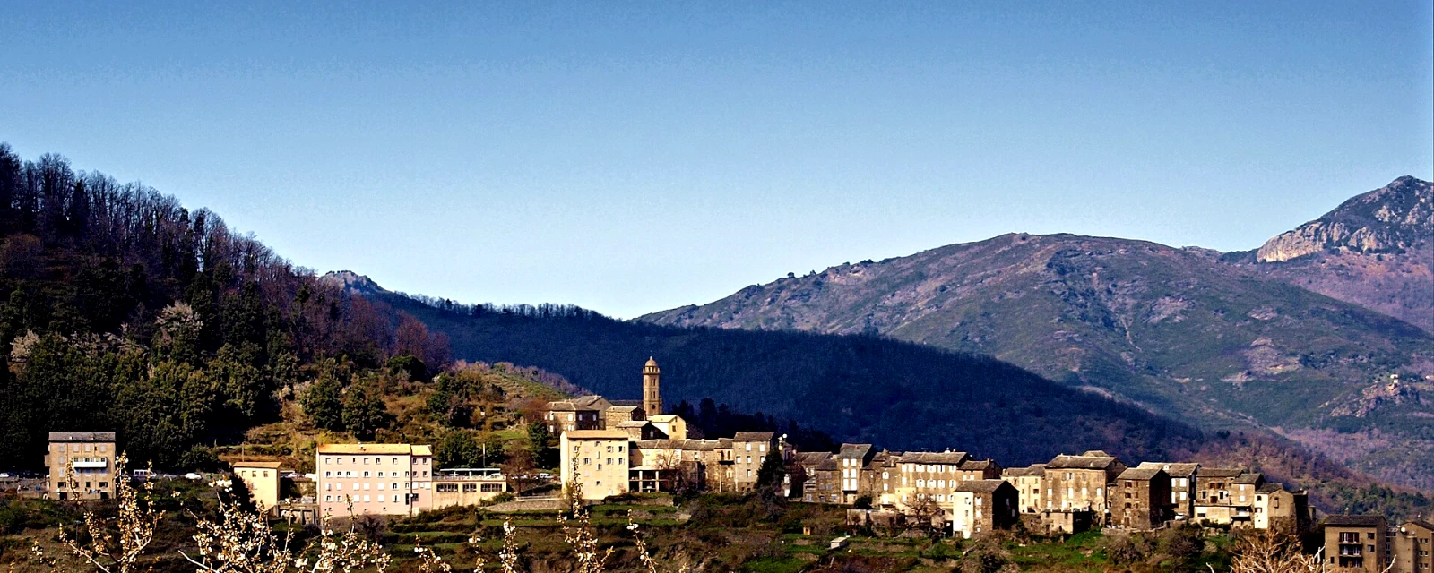 Vue de Piedicroce, Haute-Corse