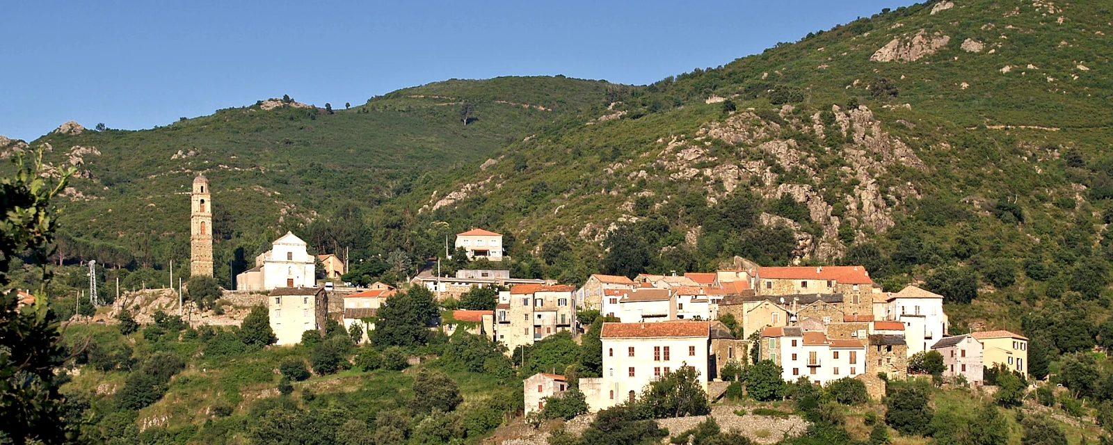 Vue de Piève, Haute-Corse