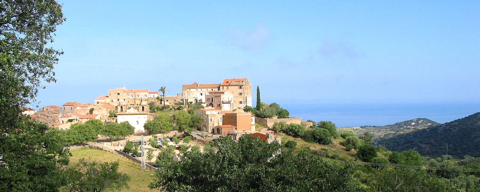 Vue de Pigna, Haute-Corse