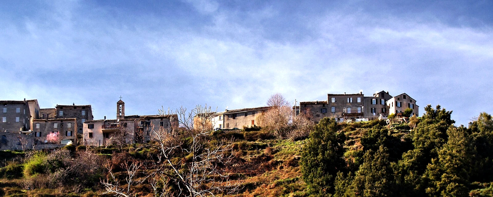 Vue de Quercitello, Haute-Corse