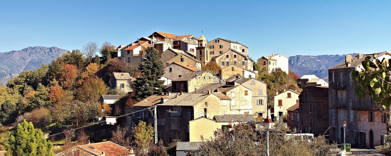 Vue de Riventosa, Haute-Corse