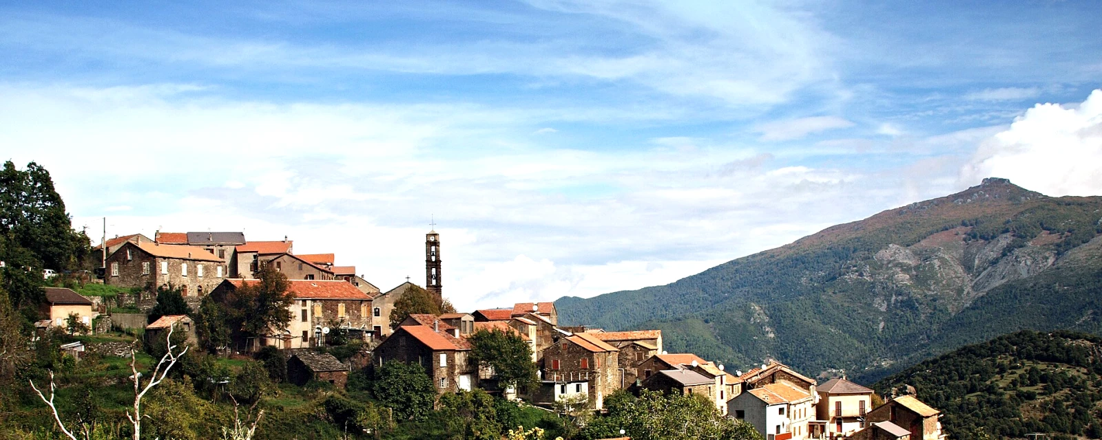 Vue de Rusio, Haute-Corse