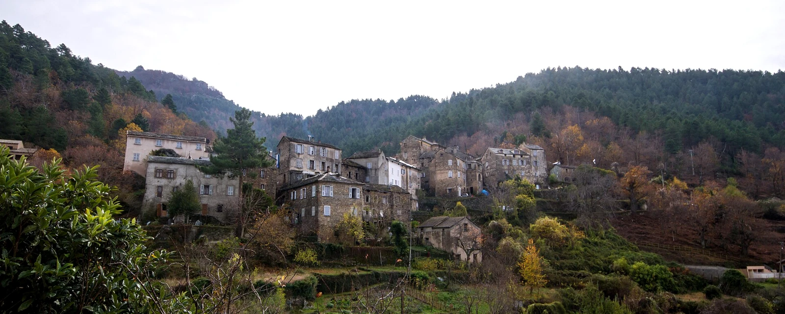 Vue de Saliceto, Haute-Corse
