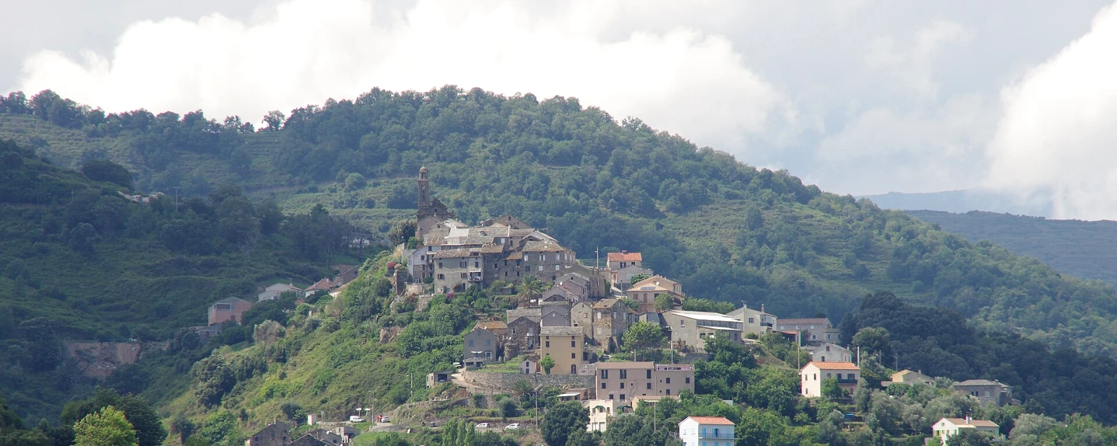 Vue de Sorbo-Ocagnano, Haute-Corse