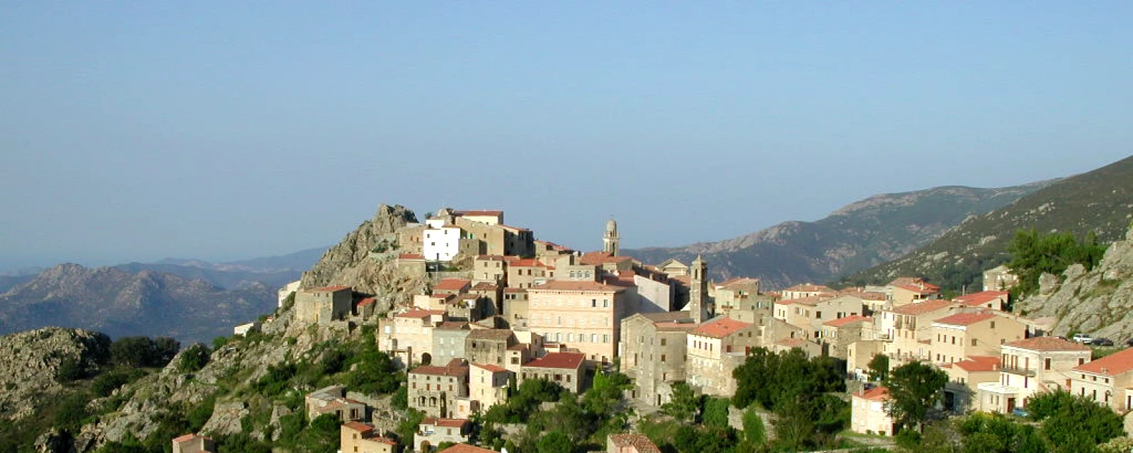 Vue de Speloncato, Haute-Corse