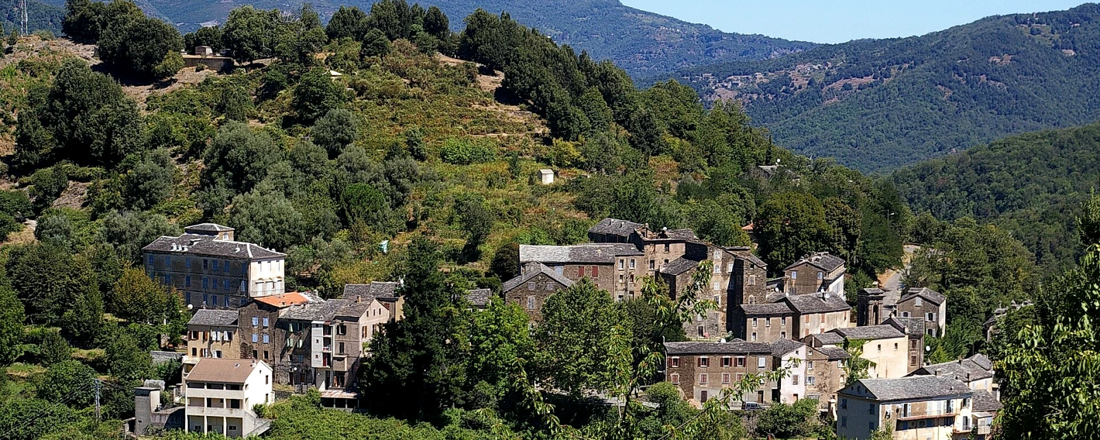 Vue de Stazzona, Haute-Corse