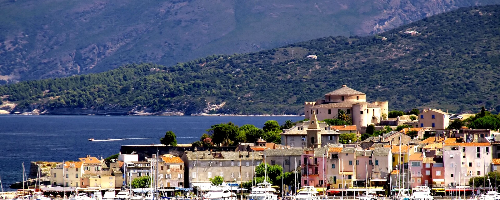 Vue de Saint-Florent, Haute-Corse