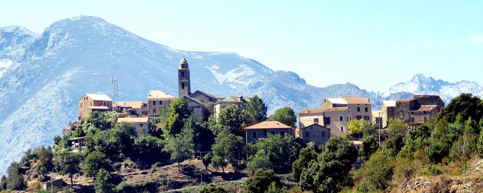 Vue de Santa-Lucia-di-Mercurio, Haute-Corse
