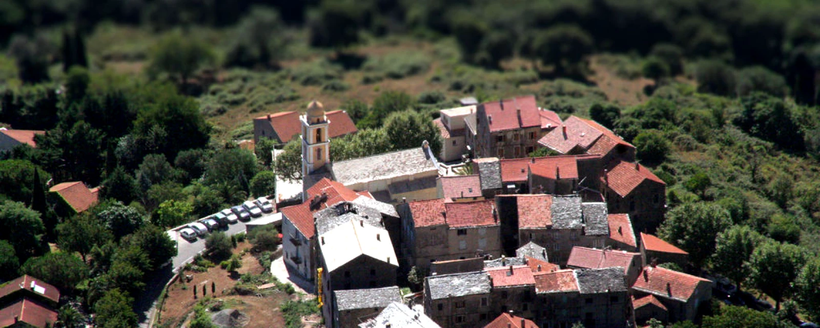 Vue de Santa-Maria-Poggio, Haute-Corse