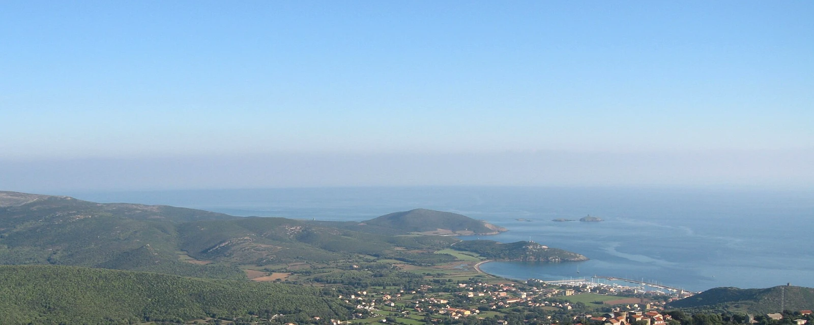 Vue de Tomino, Haute-Corse