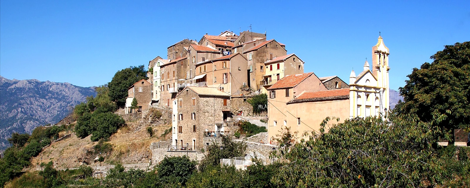 Vue de Tralonca, Haute-Corse